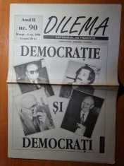 ziarul dilema 30 septembrie-6 octombrie 1994