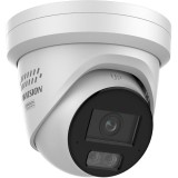 Camera de supraveghere IP Turret 8MP Smart Hybrid Light with ColorVu Hikvision DS-2CD2387G3-LIS2UY SL(2.8MM), lentila fixa 2.8mm, iluminare min: Color