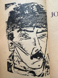 Ion Barbu Joc secund versuri 1930 portret autor desenat gravat lemn Marcel Iancu