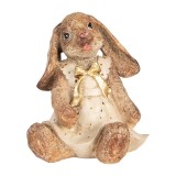 Cumpara ieftin Figurina Iepuras Paste polirasina multicolora 16x14x18 cm
