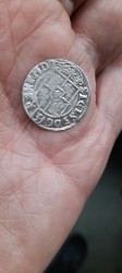 MONEDA MEDIEVALA SIGISMUND foto