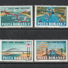 Romania 1985 - #1127 Canalul Dunare - Marea Neagra 4v MNH