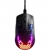 Mouse gaming SteelSeries Aerox 3, Senzor SteelSeries TrueMove Core, 8500 dpi, Negru