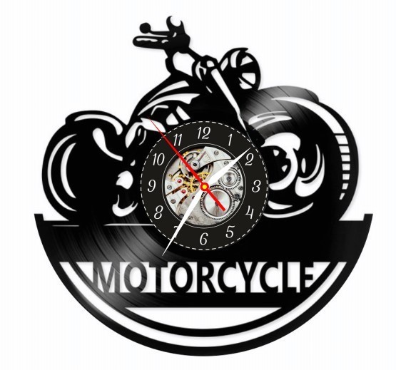 MOTOCICLETA-ceas de perete