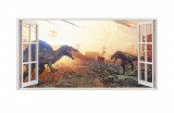 Cumpara ieftin Sticker decorativ cu Dinozauri, 85 cm, 4348ST