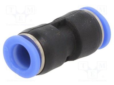 Racord push-in simplu PNEUMAT 0,95&amp;divide;10bar plastic 0&amp;divide;60&amp;deg;C foto
