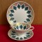 SET DE MIC DEJUN DIN PORTELAN FIN, CU MARCAJ LICHTE FINE CHINA MADE IN GDR