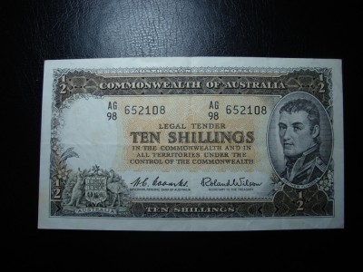 AUSTRALIA 10 SHILINGI foto
