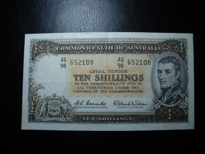 AUSTRALIA 10 SHILINGI