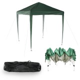 Pavilion de gradina pliabil din poliester verde Trekan 200x200x255 cm