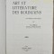 ART ET LITTERATURE DES ROUMAINS - NICOLAE IORGA, PARIS , 1929