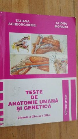 Teste de anatomie umana si genetica- Tatiana Agherghiesei, Aliona Moraru