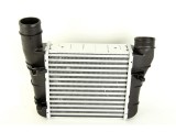 Intercooler Audi A4 (B6), 04.2001-2004, motor 1.9 TDI 74kw, diesel, cutie manuala, cu/fara AC, aluminiu brazat/plastic, 220x215x62 mm,