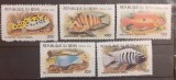 Benin 2001 pesti, fauna marina 5v mnh