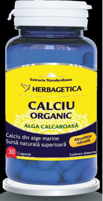 CALCIU ORGANIC 30CPS foto