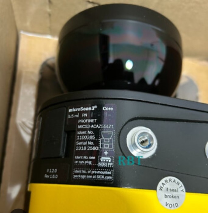 Scaner laser de siguranță pt identificarea miscarii