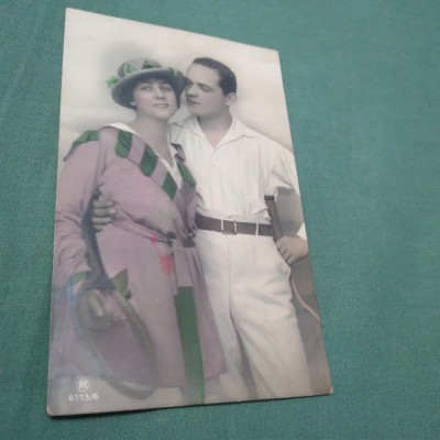 CARTE POSTALA FELICITARE INTERBELICA NECIRCULATA foto