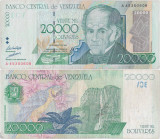 1998 (24 VIII), 20,000 Bol&iacute;vares (P-82a) - Venezuela