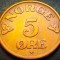 Moneda istorica 5 ORE - NORVEGIA, anul 1952 * cod 4811 A = excelenta!