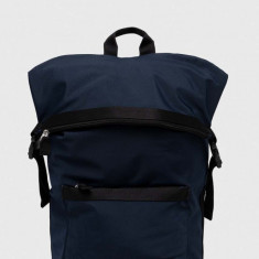 Tommy Jeans rucsac bărbați, culoarea bleumarin, mare, cu imprimeu AM0AM11965