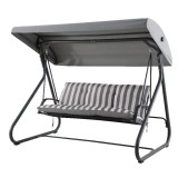 Balansoar gradina Colorado, 3 locuri, 205 x 130 x 165 cm, sarcina maxima 200 kg