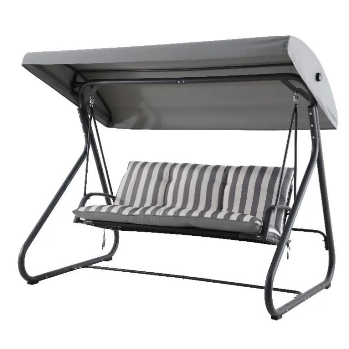 Balansoar gradina Colorado, 3 locuri, 205 x 130 x 165 cm, sarcina maxima 200 kg