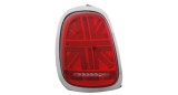 Set lampi spate, stopuri Mini Hatch/Clubman, 02.2014-2017, montare spate, stanga+dreapta, indicator dinamic; LED; rosu, transparent; Tuning, JUN YAN