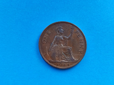 1 Penny 1944 Anglia- foto