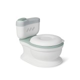 Olita de tip WC, muzicala, alb si mint