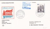 FILATELIE TEMATICA - PLIC GERMANIA TEMATICA AVION AVIOANE AVIATIE AIRMAIL, Stampilat