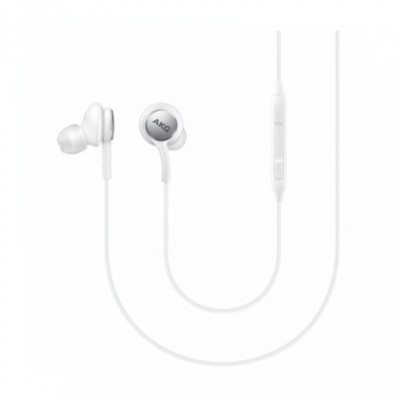 CASTI HANDSFREE IN-EAR SAMSUNG AKG, CU MICROFON, 3.5 MM, ALB GP-OAU021AMCWW foto