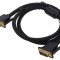 Cablu DVI-D 3m PVC Textilă