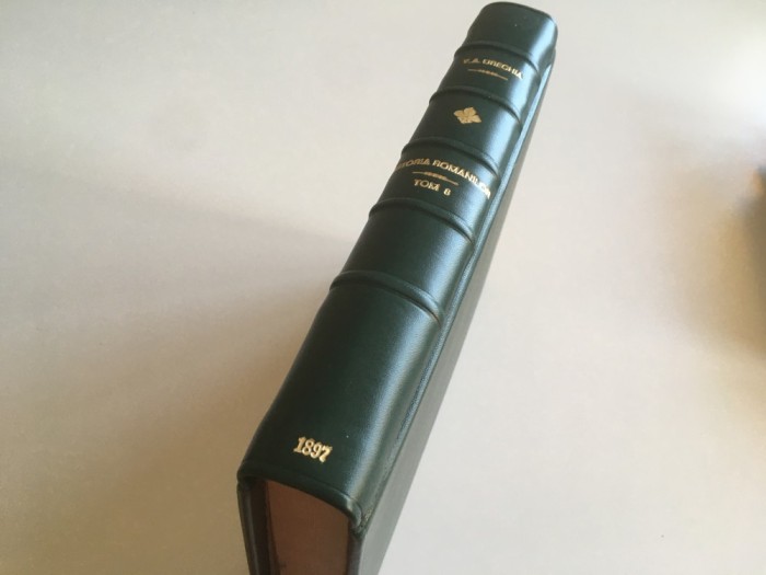 V.A. URECHEA, ISTORIA ROMANILORU-TOM VIII 1800-1821CURS LA FACULTATEA DE LITERE DUPA DOCUMENTE INEDITE CU DIVERSE ILUSTRATIUNI.750 PAG. BUCURESCI 1897