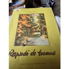 RAPSODII DE TOAMNA - G. TOPIRCEANU