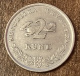 C50 - Moneda foarte veche - Croatia - 2 kune - 1994
