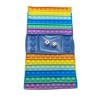 Joc din silicon interactiv antistres cu zaruri, Pop It Now and Flip It, Model 3, Multicolor, Flippy