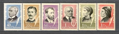Romania.1965 Personalitati ZR.231 foto
