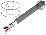 Cablu Alpha Essential C&amp;C 2x2x24AWG Ecranat Folie Al-PET PVC