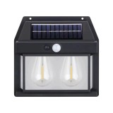 Lampa solara tip felinar 2W Smartix cu 2 Becuri