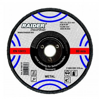 Disc taiere metal Raider 160118, diametru 115 mm, grosime 1 mm foto