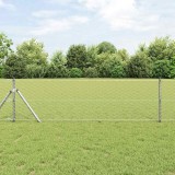 Gard Hexagonal 0,6x10 m Oțel Galvanizat