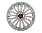 Cumpara ieftin Set 4 capace roti pentru Mitsubishi, model Dino Gray, R15