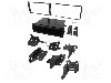 Rama adaptoare, 2 DIN, Nissan, negru luciu, ACV - 381210-20