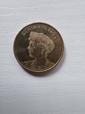 MONEDA ROMANIA - 50 BANI 2019, DESAVARSIREA MARII UNIRI - REGINA MARIA