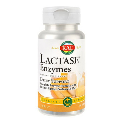 Lactase Enzymes, 30cps, Kal foto