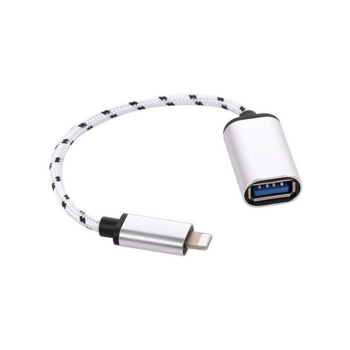 Cablu OTG USB Lightning - USB mama elSales ELS-OTG , lungime 15 cm