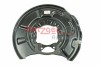 Protectie stropire,disc frana MERCEDES E-CLASS (W211) (2002 - 2009) METZGER 6115010