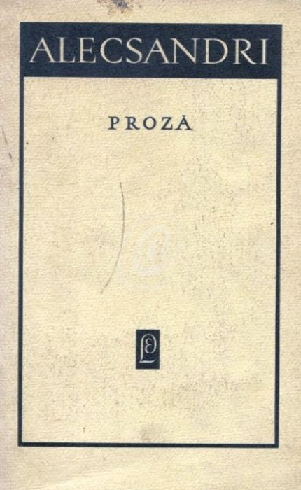Proza (Alecsandri) (1967) Proza (Alecsandri) (1967)