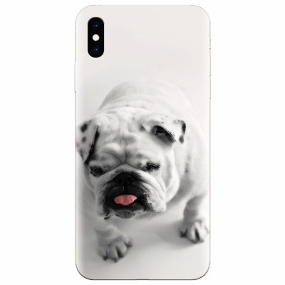 Husa silicon pentru Apple Iphone X, Pretty Doggy foto