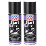 Pachet 2 x Spray Pornire Motor Liqui Moly Start Fix 200ml, Pornire Ușoară, Motoare Benzina/Diesel, Baterie Slaba